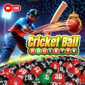 Cricket Ball Roulette Tables game live casino